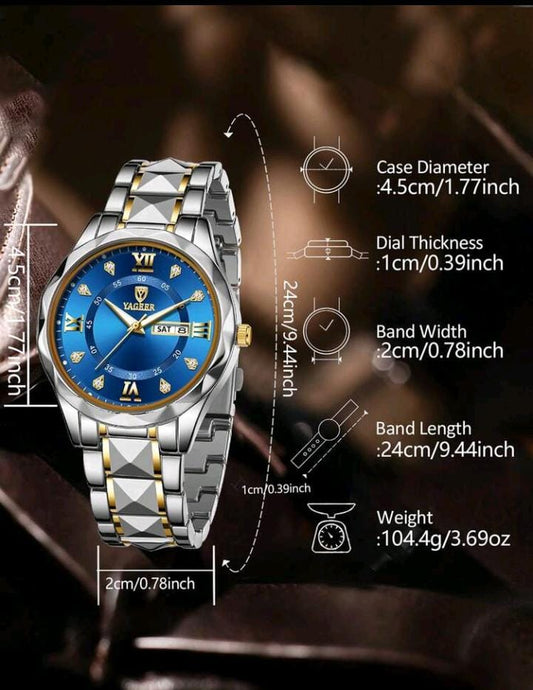 VAGEER couple watch set in display box