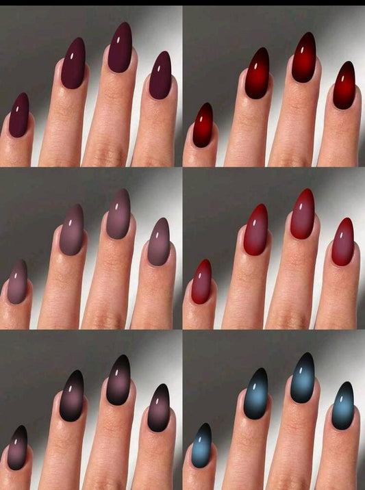 Velvet Ombre Nail Polish 6 gradient shades