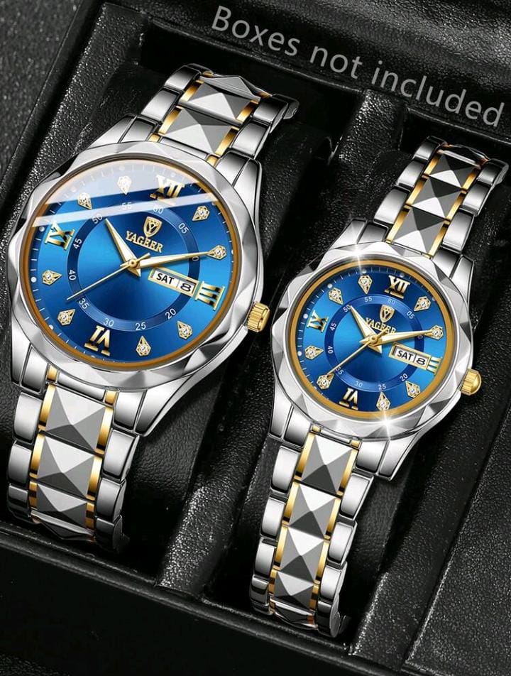 Men's VAGEER watch dimensions infographic